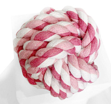 Игрушка плетёный мяч с ароматом клубники